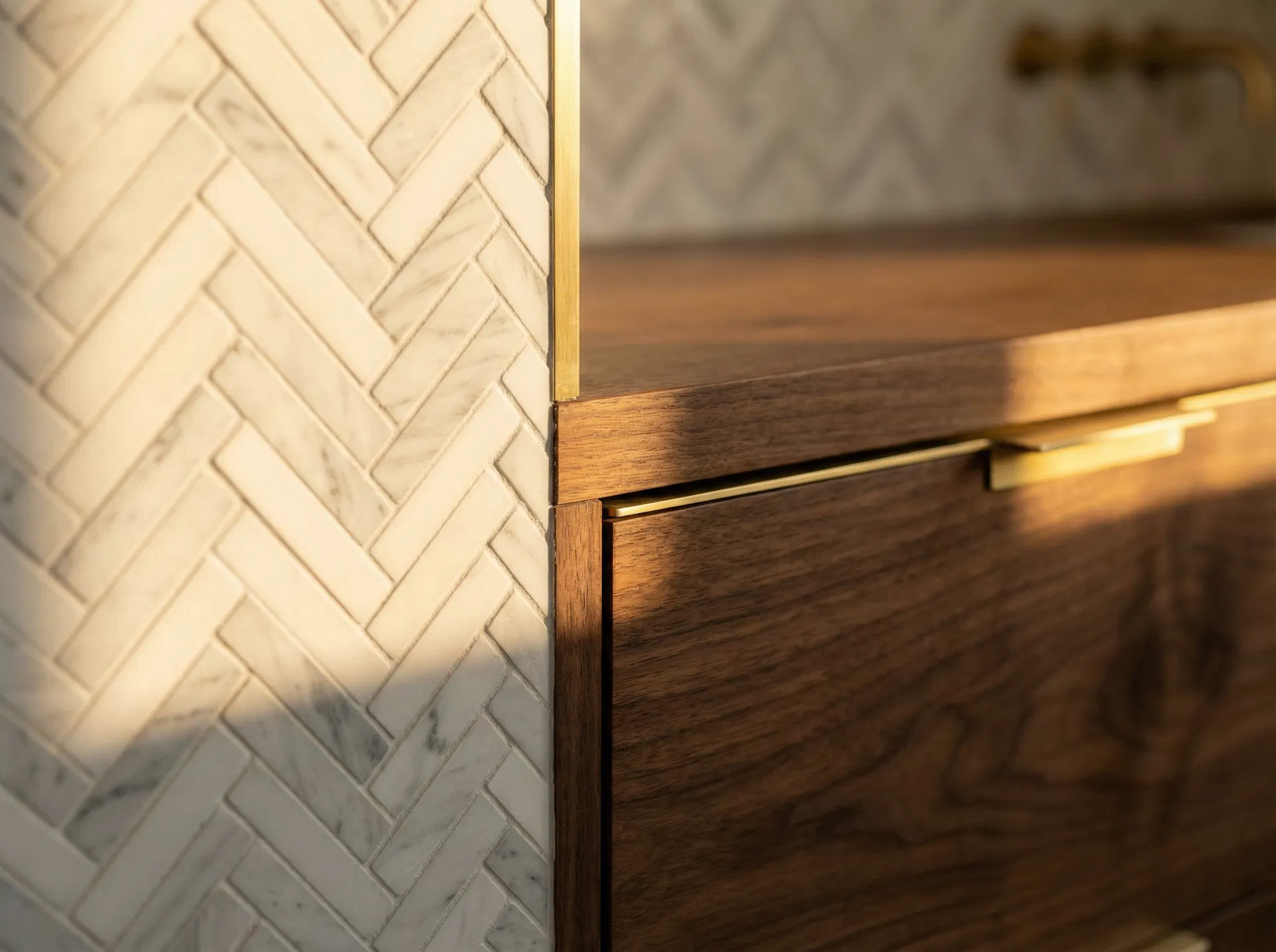 Luxury remodel craftsmanship detail