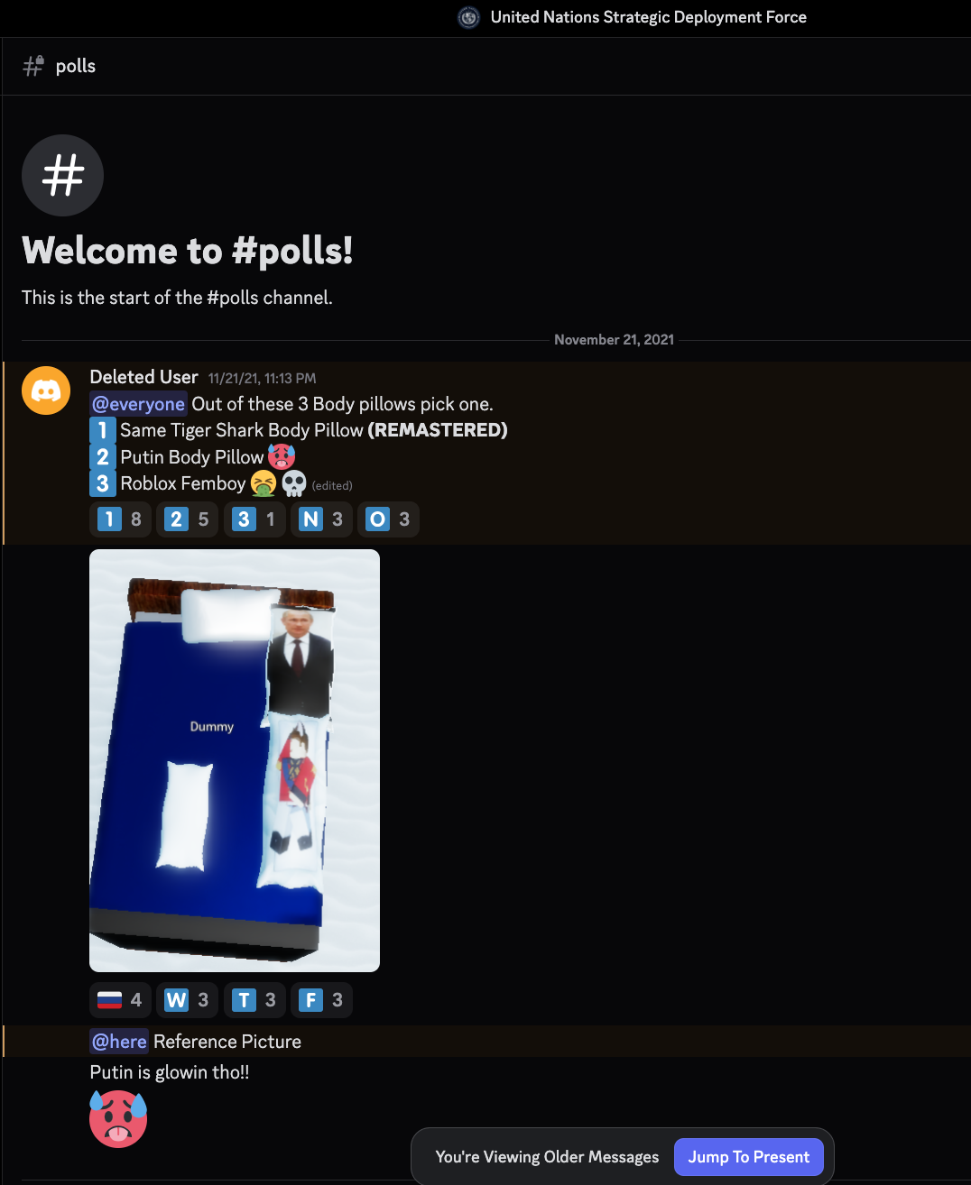 UNSDF OFFICIAL COMMS