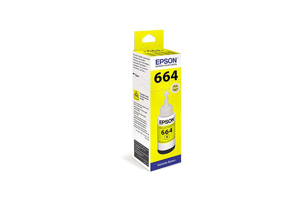Ink Epson T6644 Yellow 70ML Ink Bottle For Printer L130/L380/L1300/L800