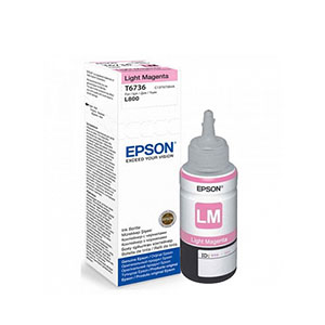 EPSON T6735 Light Magenta Printer Ink Cartridge - Genuine C13T673500 for Vibrant Photos & Documents by Epson - Buy online at Sombot Computer