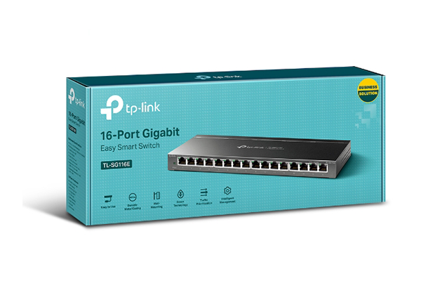 TP-Link TL-SG116E 16-Port Gigabit Easy Smart Switch