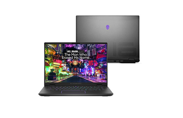 Dell Alienware m16 R2 Ultra-7 155H-16GB-512SSD-RTX 4060 8GB -16" QHD-Win11 Office 3Y 2