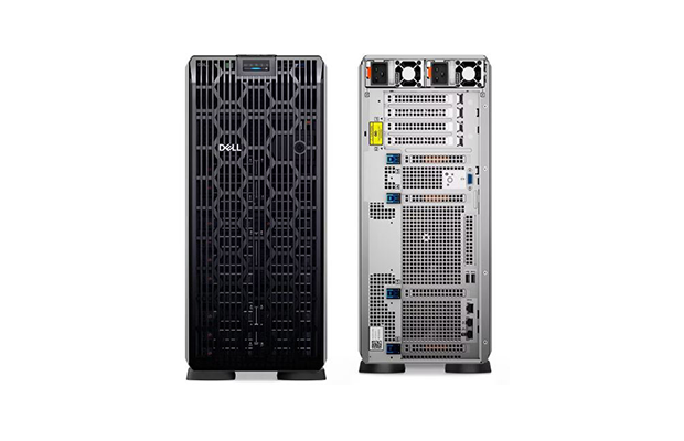 Dell PowerEdge T560 Server (Silver 4410Y, 2x32GB, 3x4TB, DOS) MS116& KB216- (3Y) 2