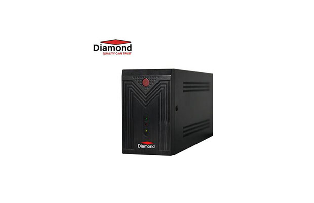 UPS Diamond 850VA Line-interactive (Battery 12V-7.2AH x1unit)