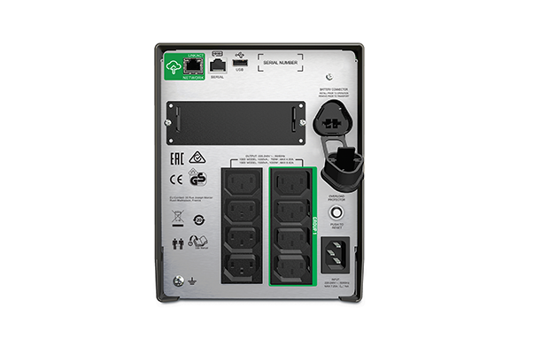 APC Smart-UPS, Line Interactive, 1500VA, Tower 230V with SmartConnect (SMT1500IC) 2
