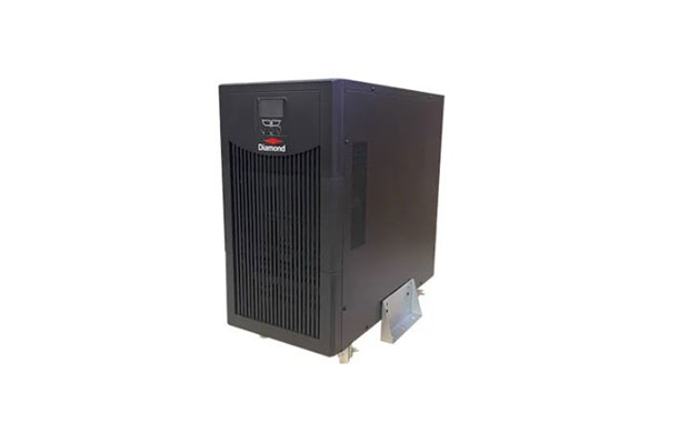 Diamond UPS 6KVA online UPS LED (Battery 12V-7.2AH x12units)