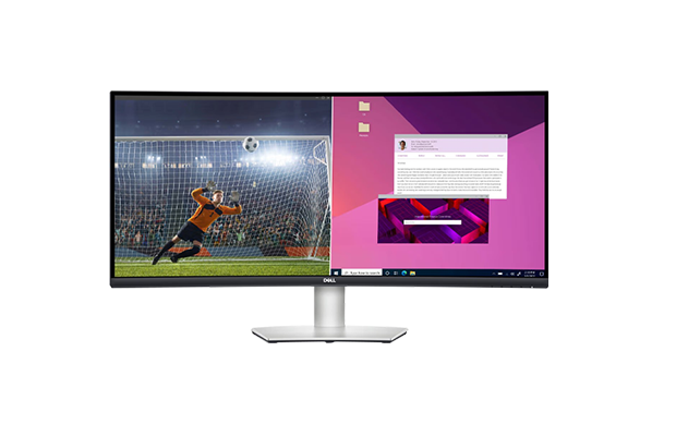 Dell 34 S3423DWC Curved USB-C Monitor With WQHD (3440x1440) 100Hz AMD FreeSync-SP (3Y)