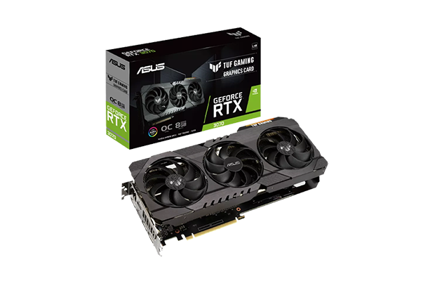 VGA Card ASUS 8GB TUF-RTX3070-O8G-V2-GAMING (90YV0FQI-M0NA00)