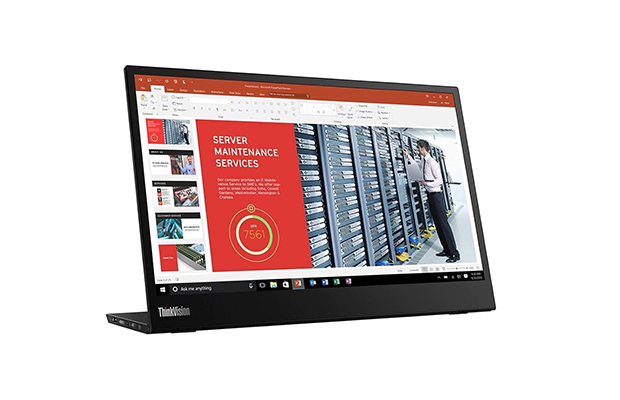 Lenovo ThinkVision M14 14" FHD Non-Touch LED Backlit LCD Monitor (1920x1080), 3-Years 2