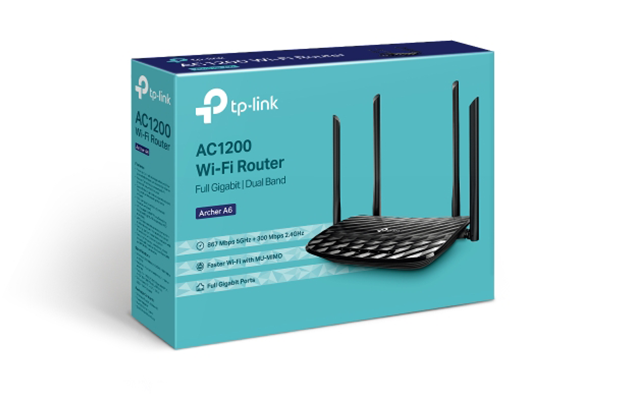 TP-Link Archer A6 AC1200 Wireless MU-MIMO Gigabit Router 4
