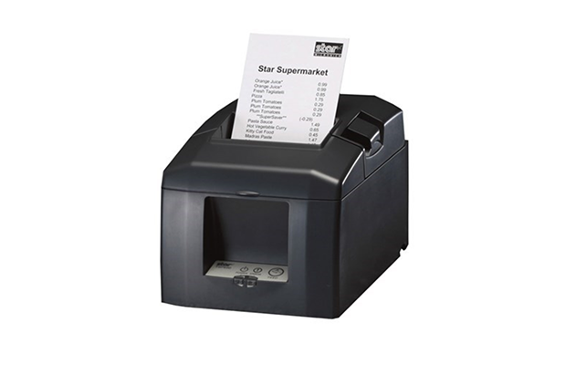 Star Micronics TSP654IIHI-24 Thermal Printer Gray, Auto Cutter, LAN+USB (34999210TI) 2