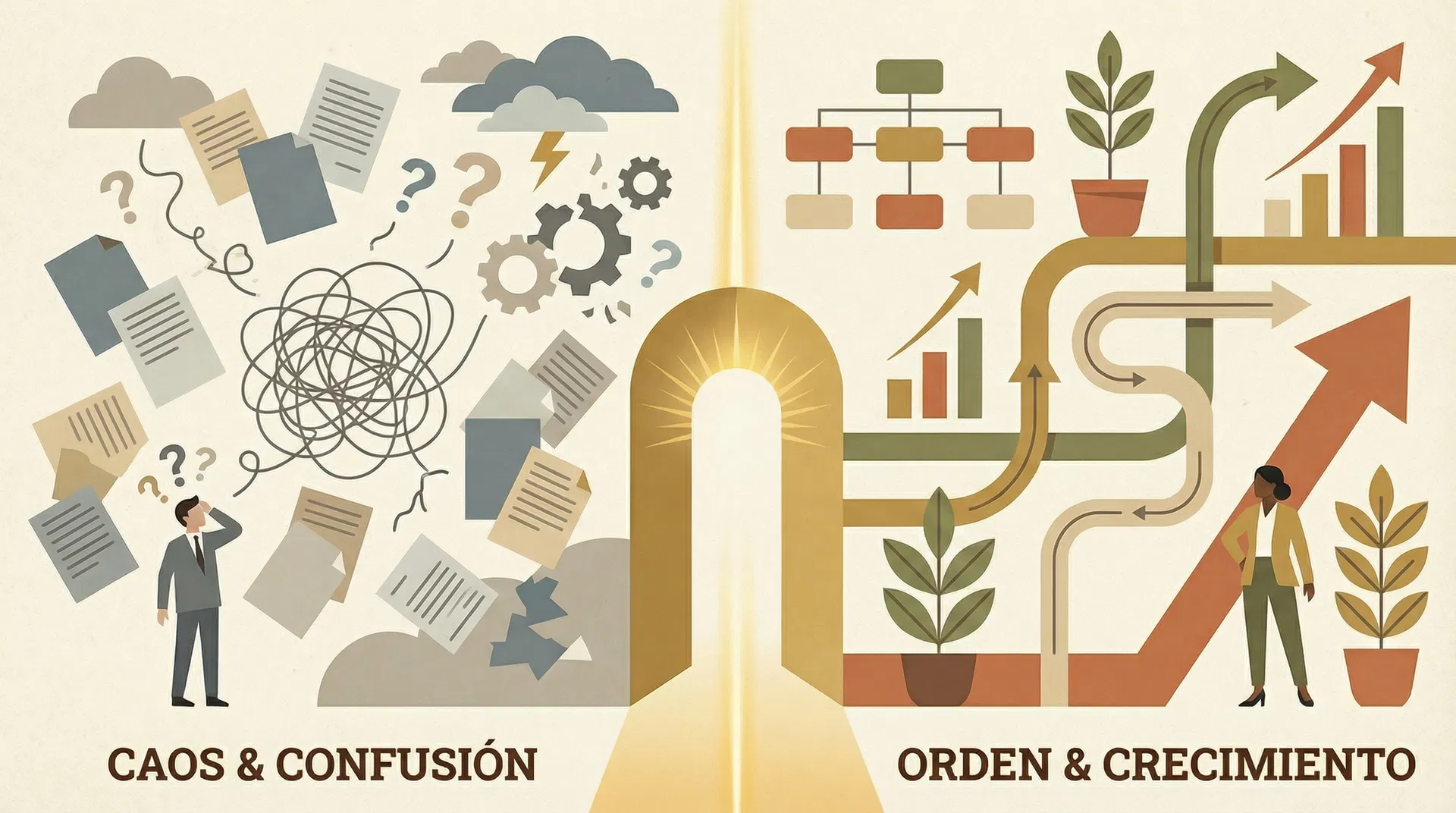 De caos a orden en tu negocio
