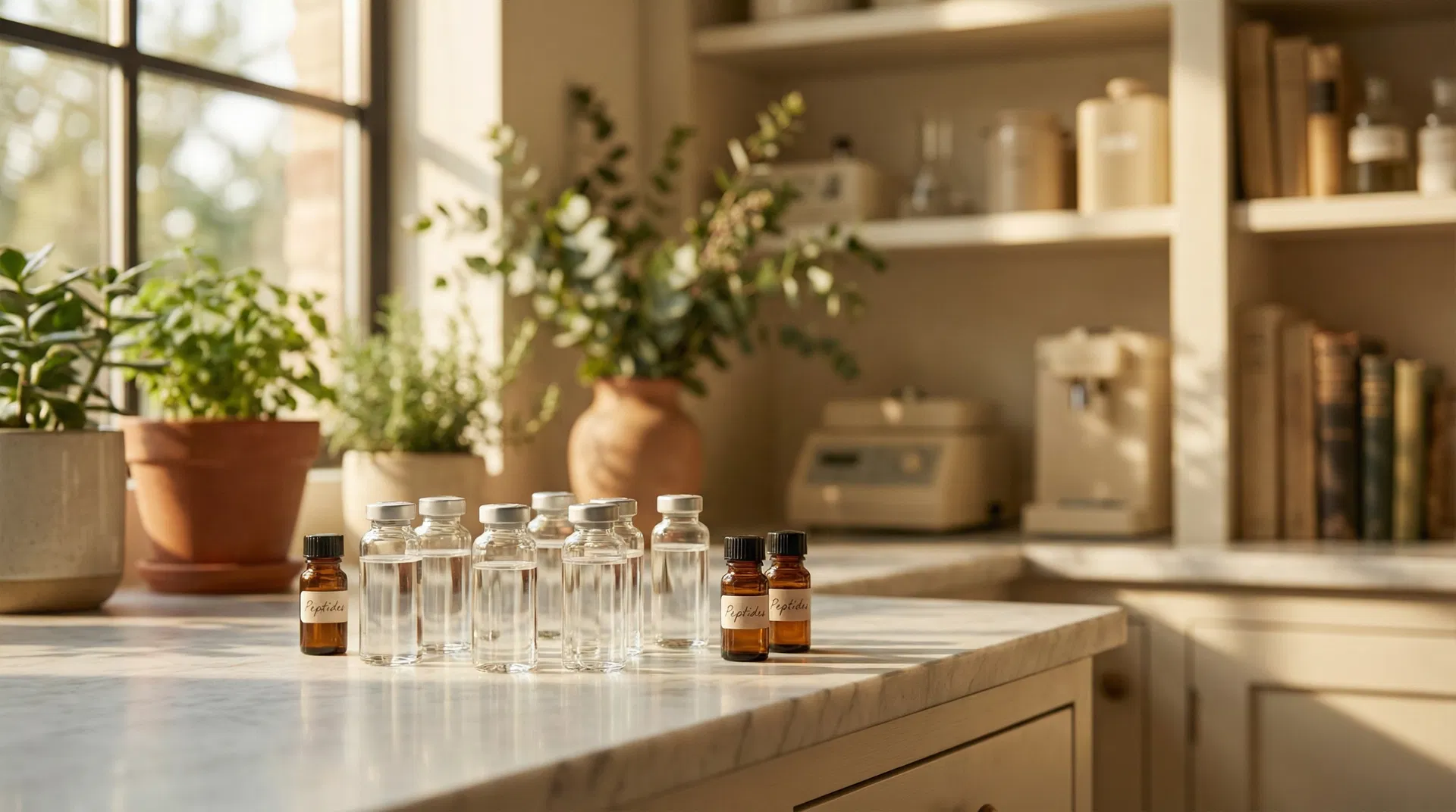 Peptide research laboratory