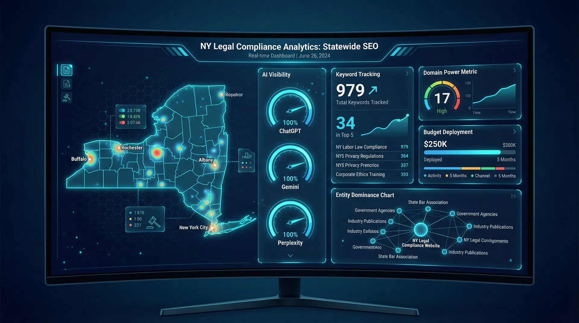NYLTA.com results dashboard