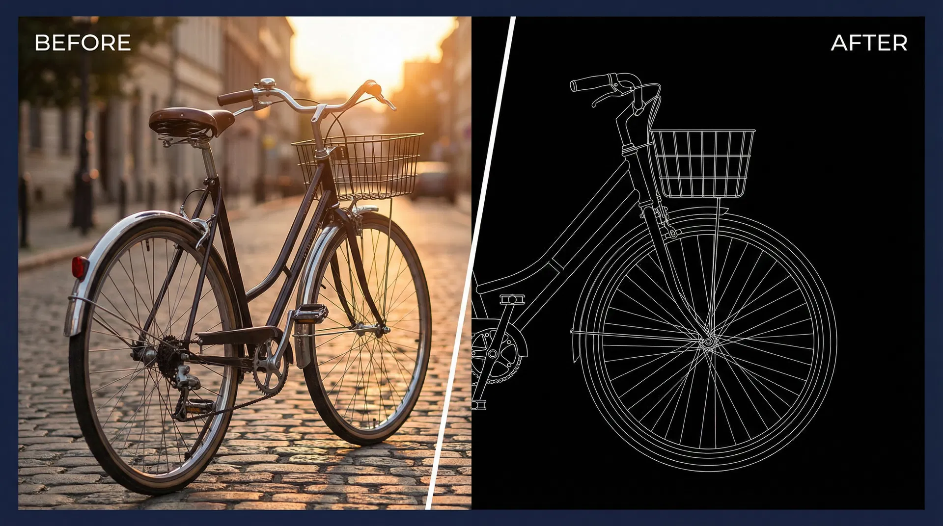 אופניים — מבנה מדויק