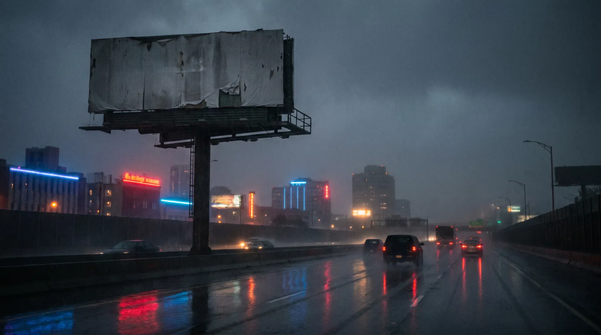 Billboard waste