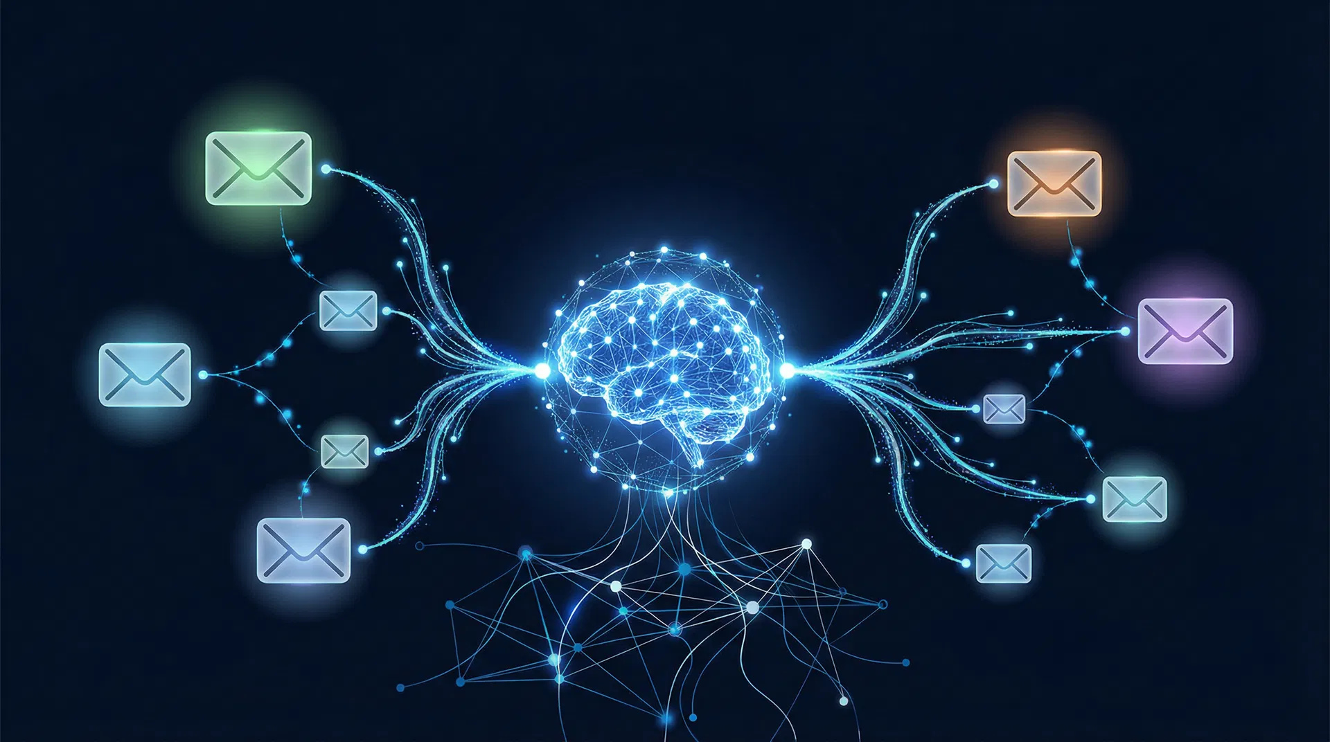 AI outreach visualization