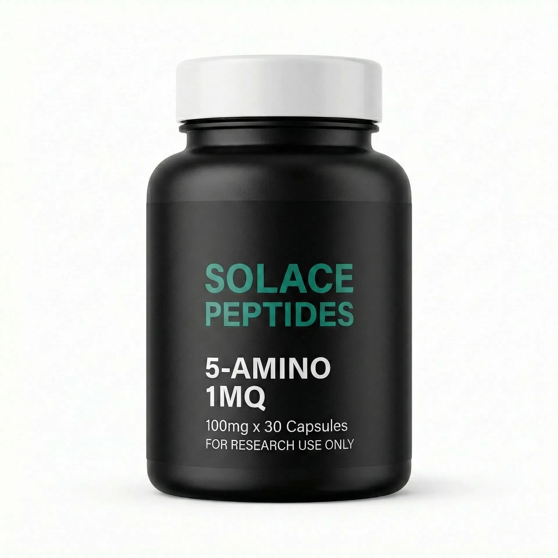 5-Amino 1MQ — 100mg × 30 Capsules — Solace Peptides
