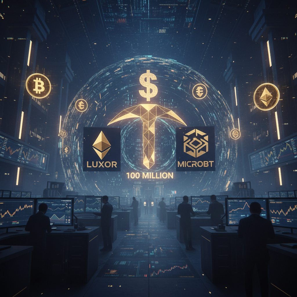 Mining Titans Double Down: Luxor and MicroBT Forge $100 Million Power Play