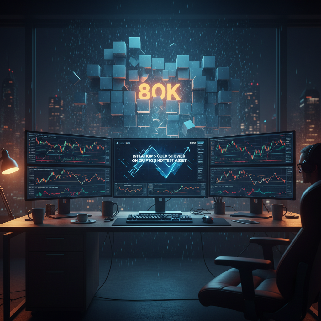 Bitcoin's $80K Wall: Inflation's Cold Shower on Crypto's Hottest Asset