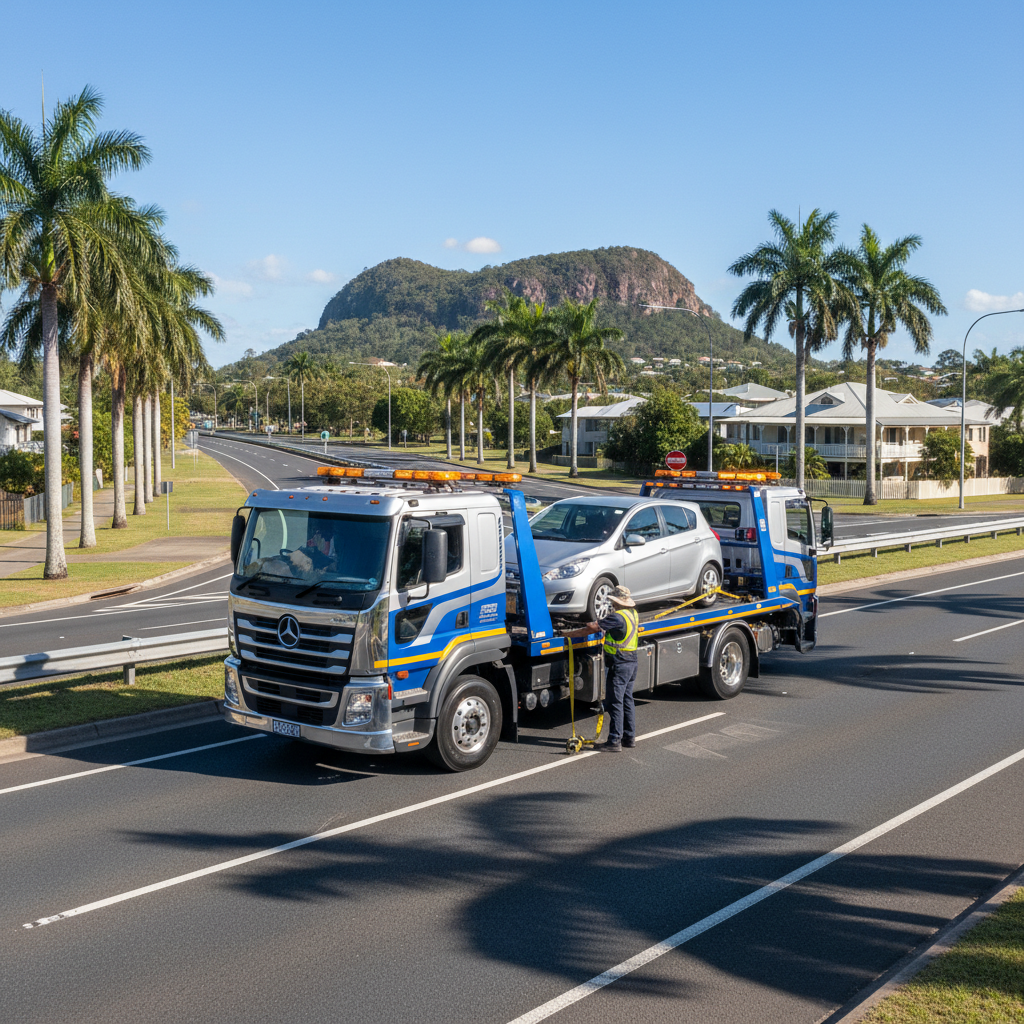 Flat Tyre Bruce Highway Townsville? YTB Towing is Your Roadside Help