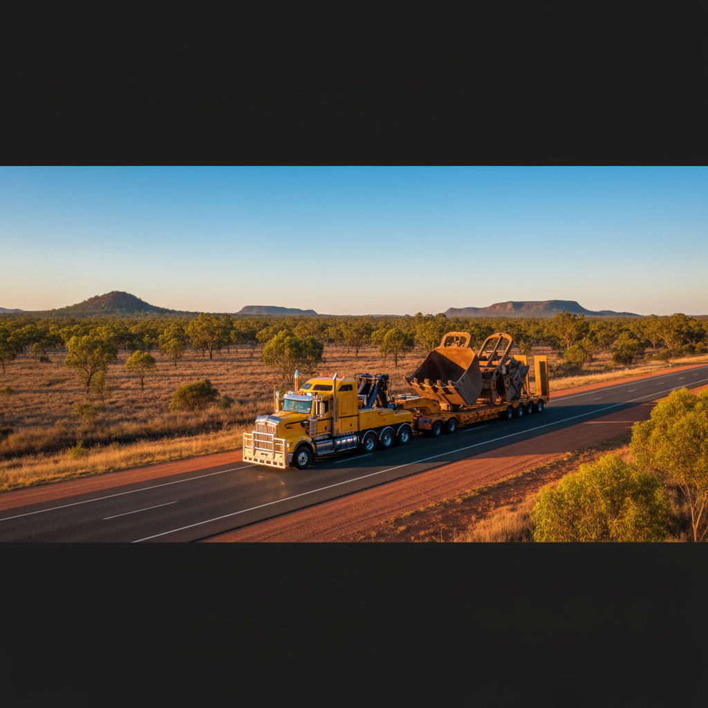 Machinery Transport Townsville: Tilt Tray Solutions for Heavy Equipment