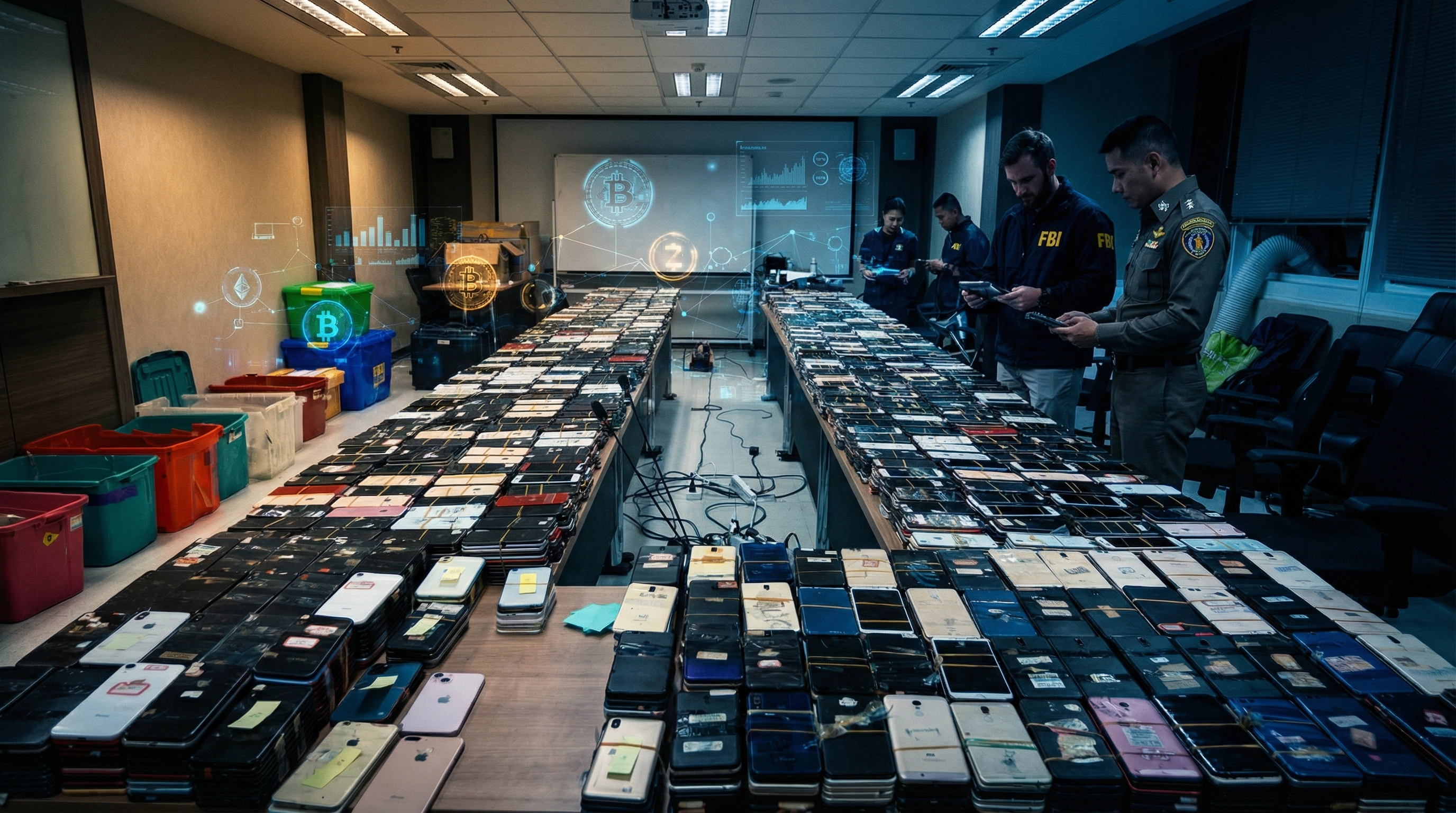 FBI and Thai Police Just Seized $580 Million in Crypto: What This Means for the Market