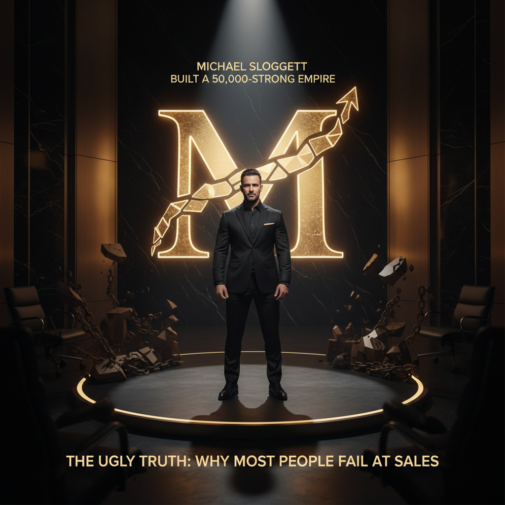 The Ugly Truth: Why Most People Fail at Sales and How Michael Sloggett Built a 50,000-Strong Empire