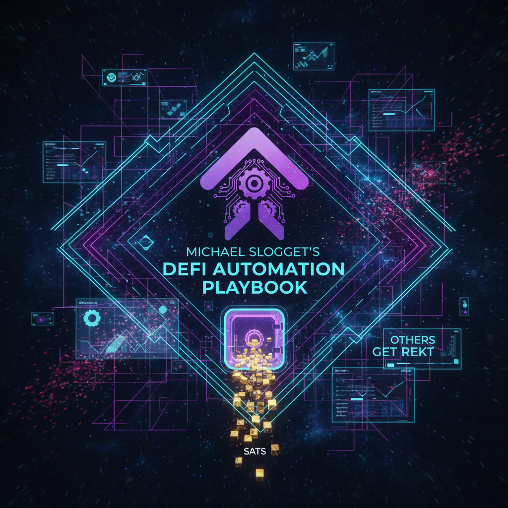 Michael Sloggett's DeFi Automation Playbook: How I Stack Sats While Others Get Rekt in Yield Farming