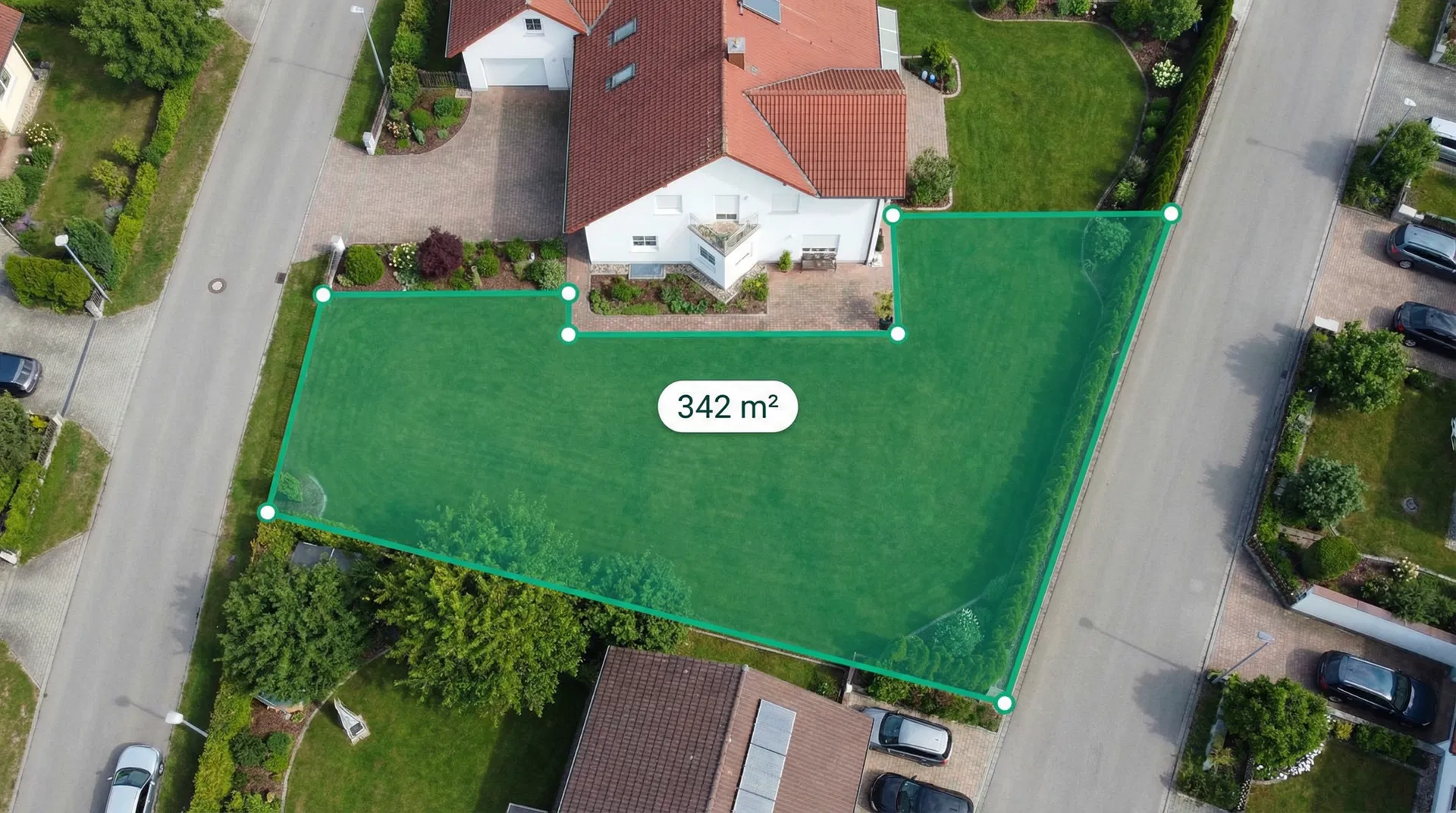 Satellite measurement view
