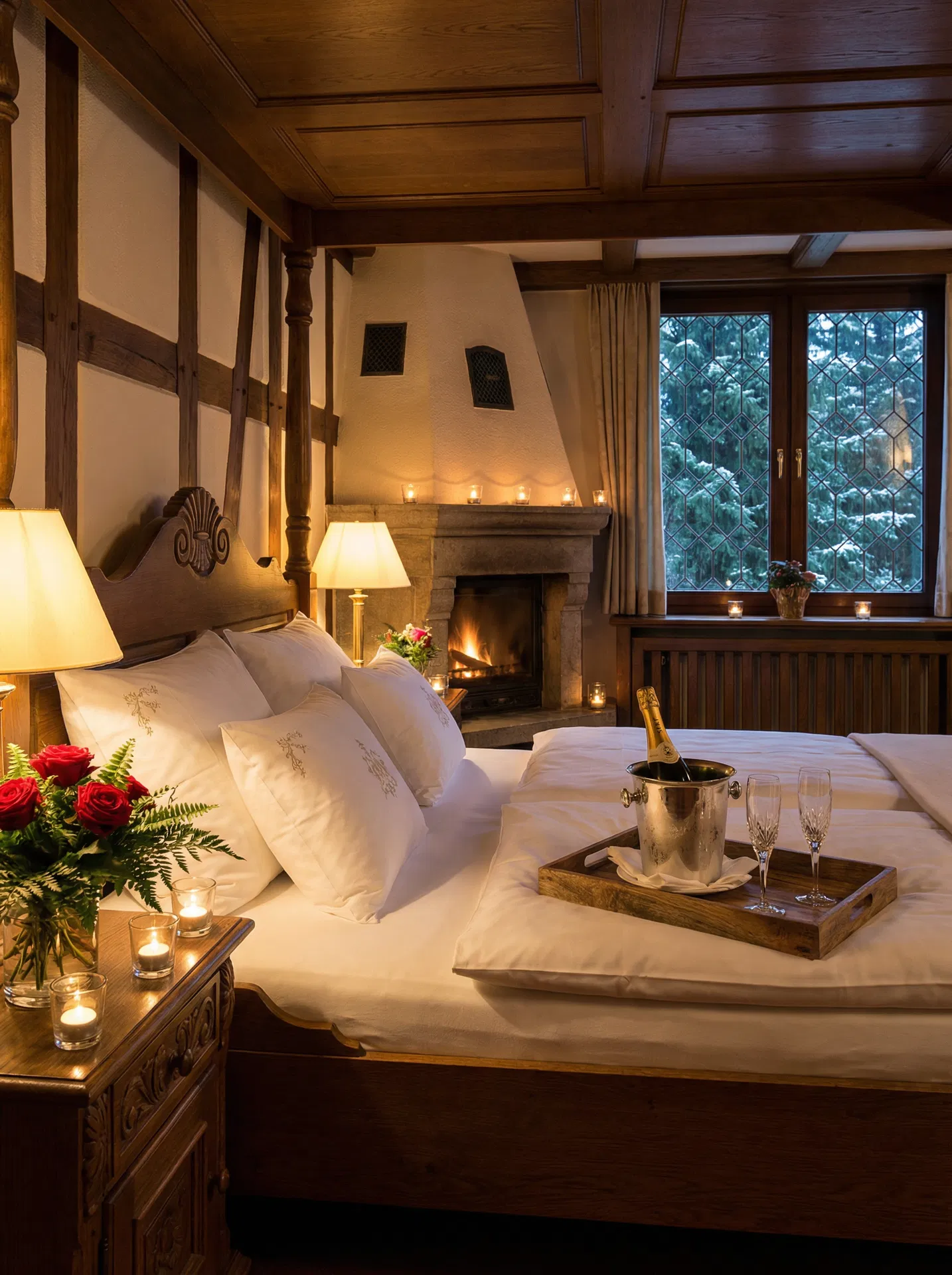 Romantik-Auszeit im Waldzimmer