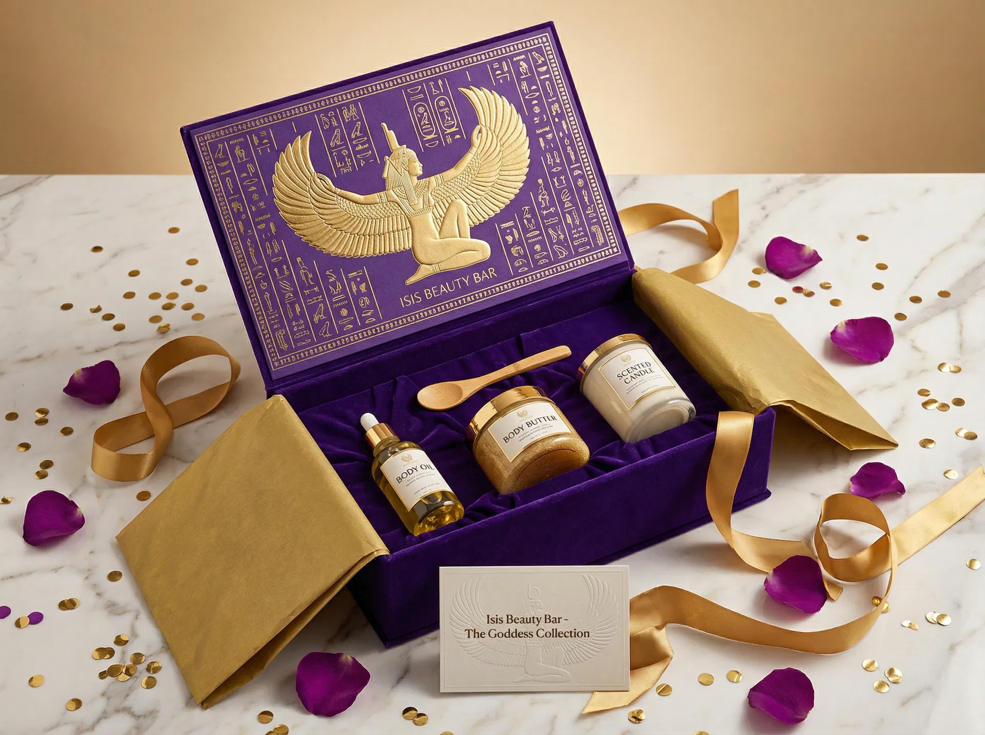 The Goddess Ritual — Isis Beauty Bar Gift Set