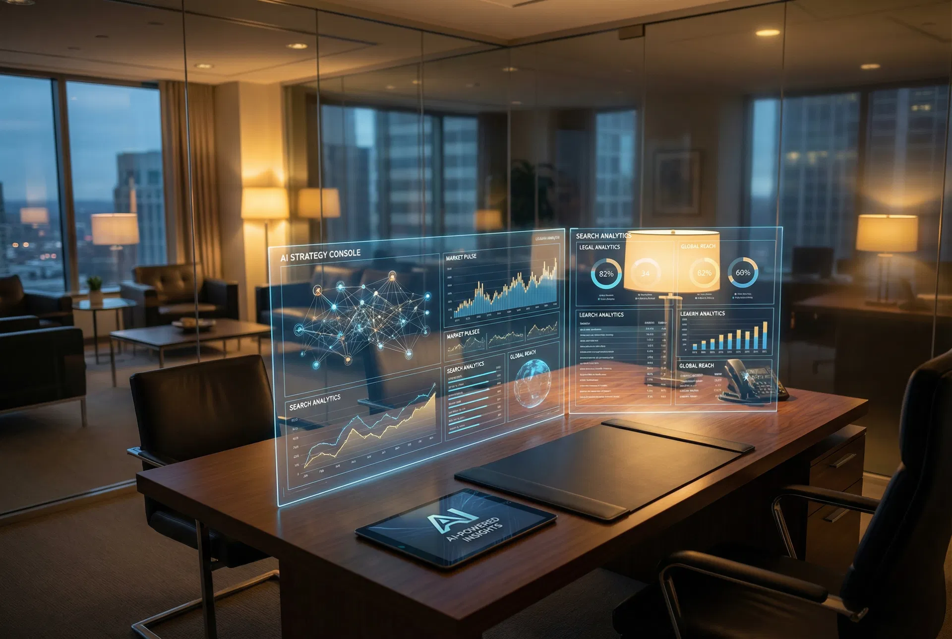 AI-powered marketing analytics and strategy dashboard