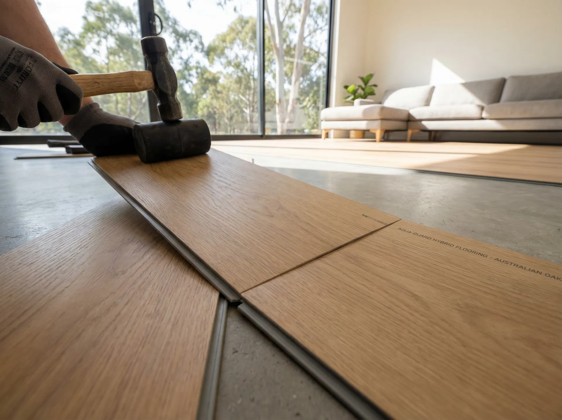 Hybrid Flooring Installation