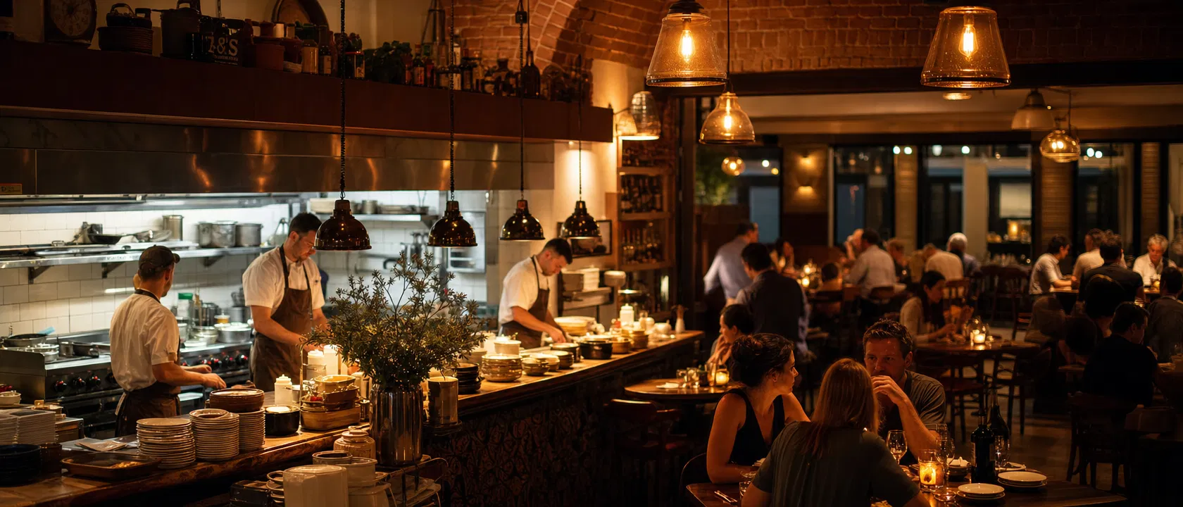 Restaurant interior