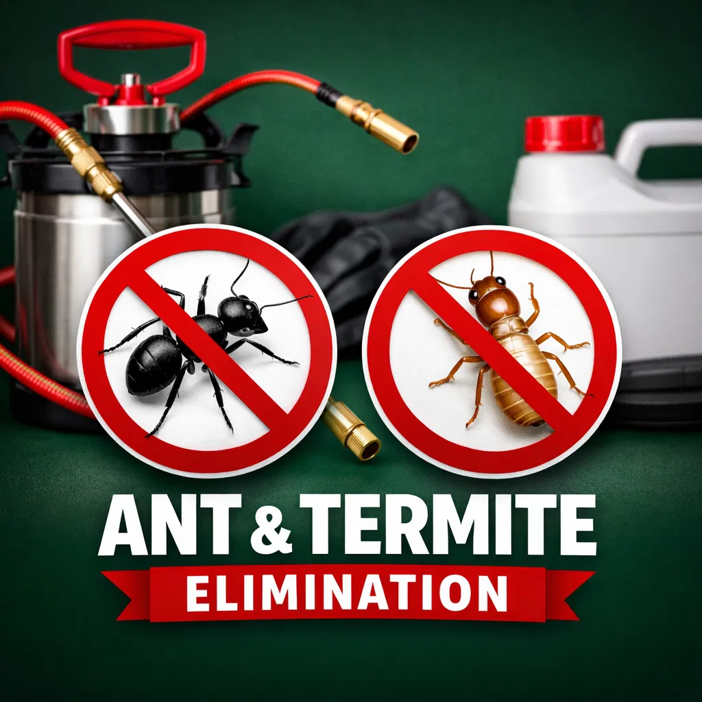 مكافحة النمل والنمل الأبيض