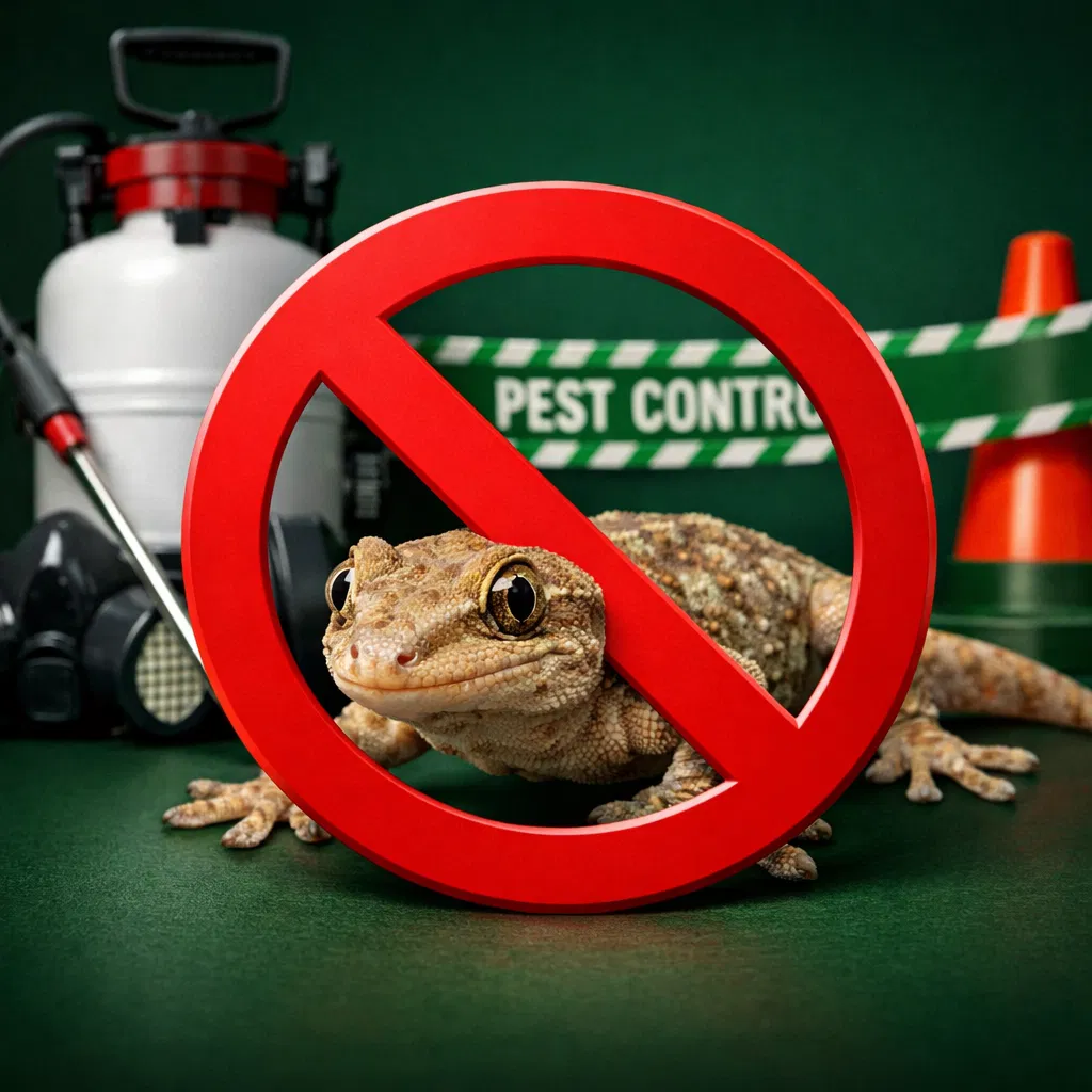 مكافحة الوزغ