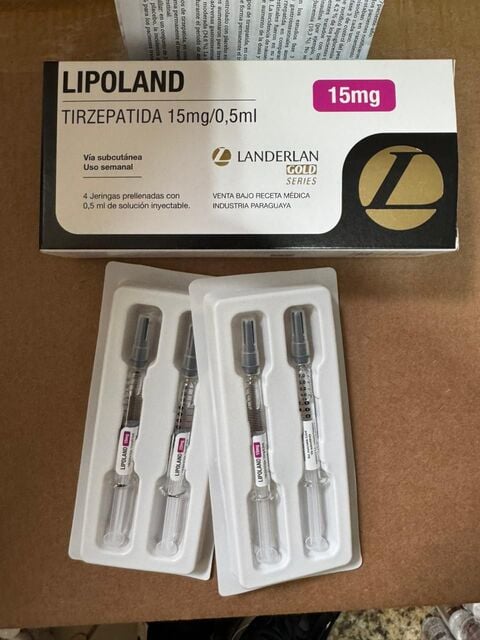 LIPOLAND Tirzepatida (Mounjaro) 15mg LanderGold