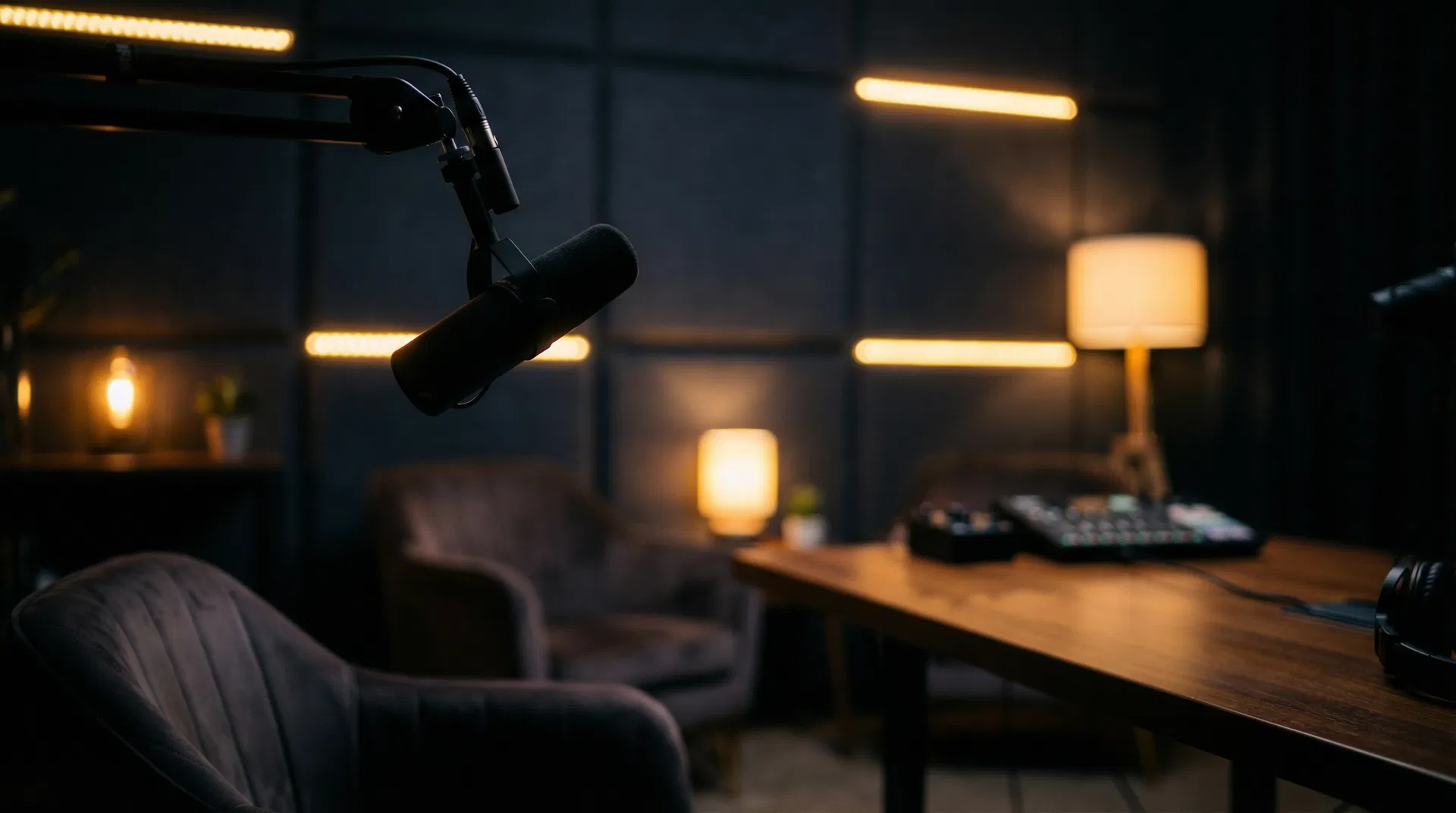 Podcast studio