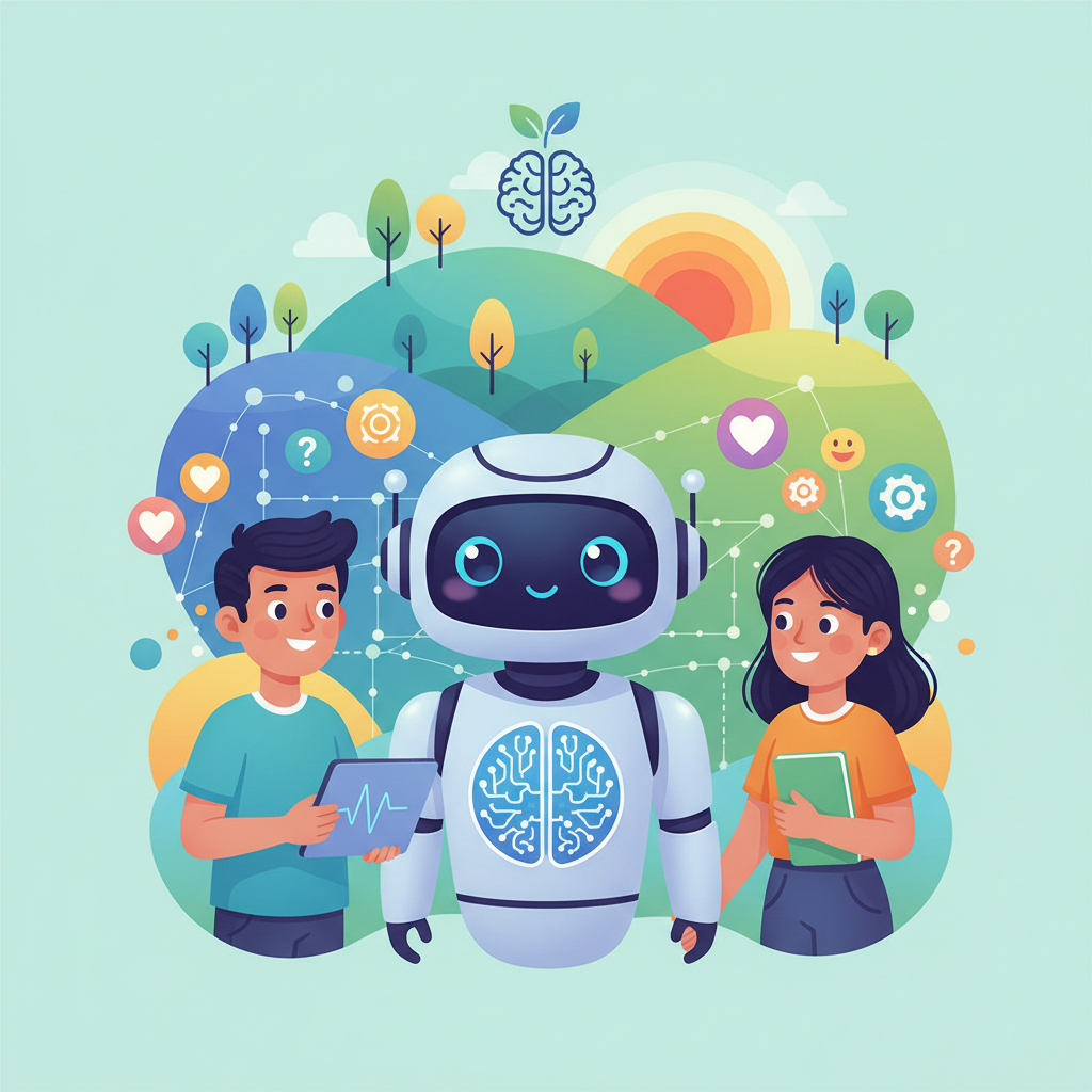 AI与青春期心理健康：智能伙伴，健康成长