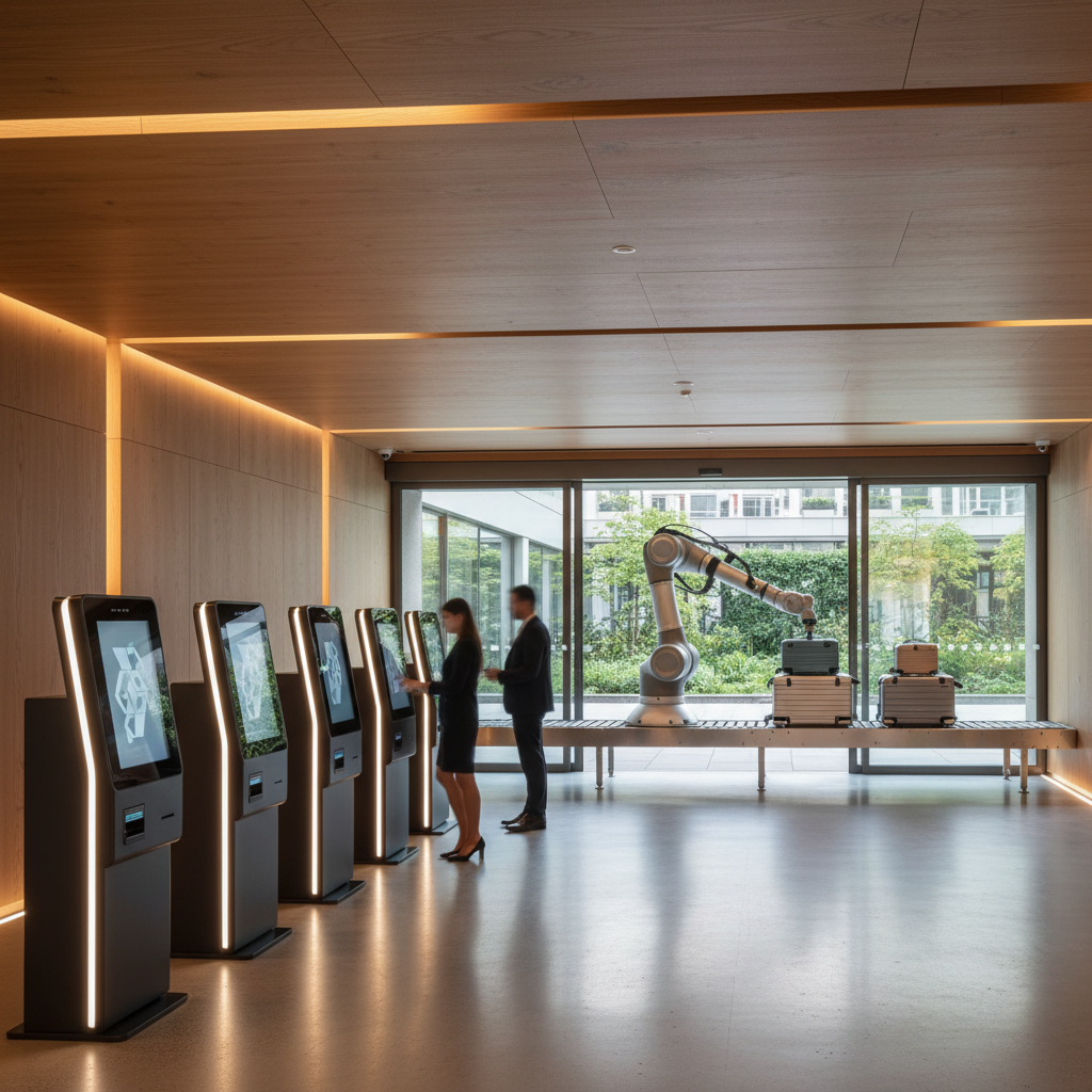 The Automated Hotel: Revolutionizing Hospitality with Smart Technology and Robotics