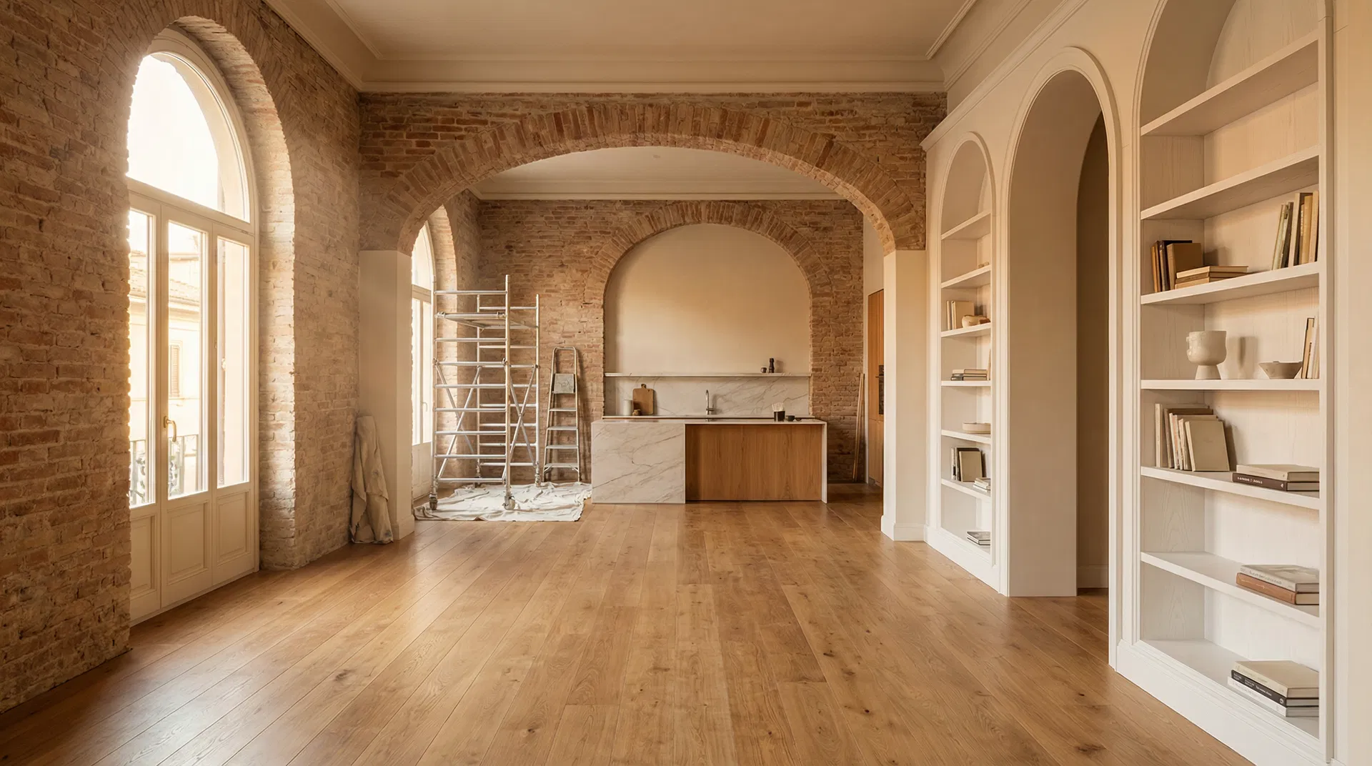 Ristrutturazione di interni elegante