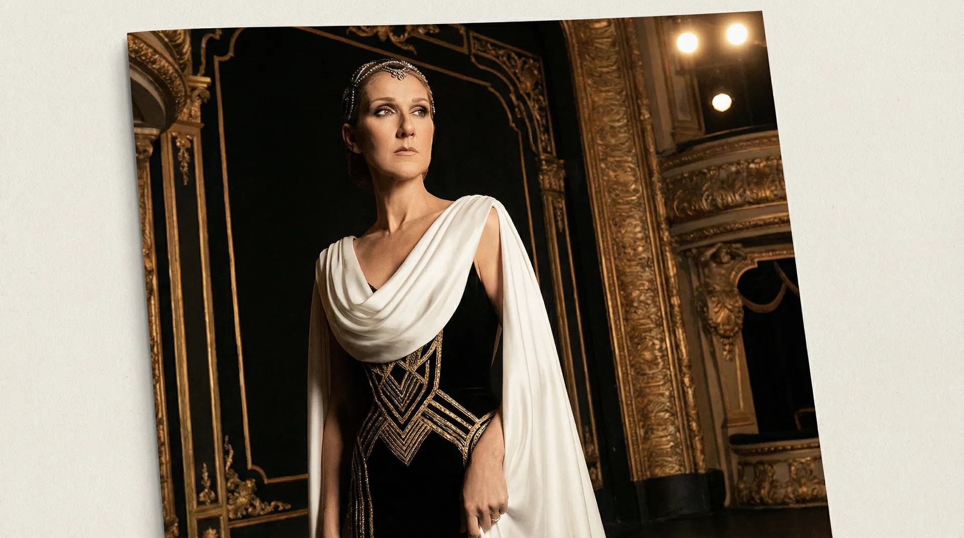 Céline Dion - Portrait Art Deco