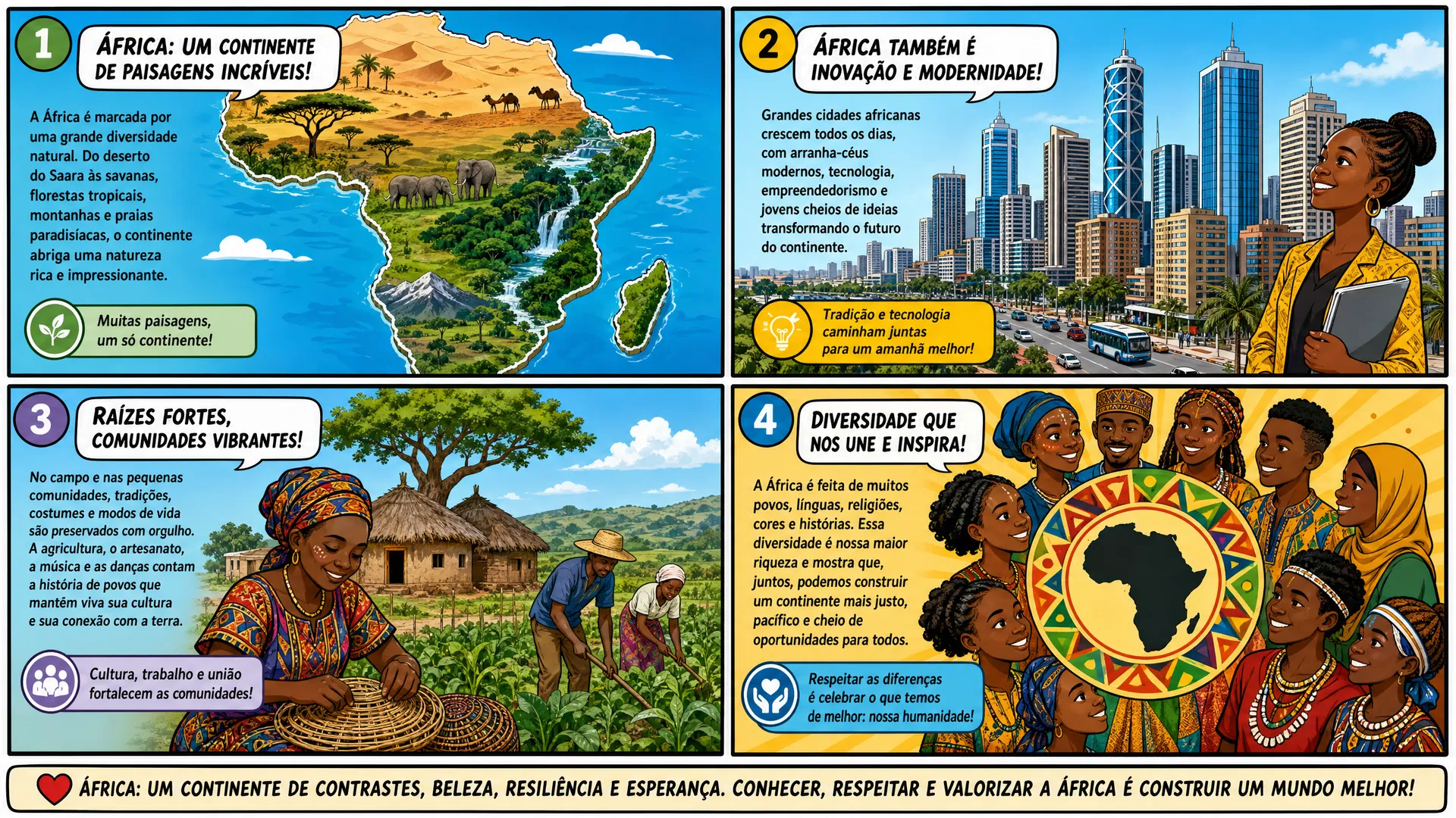Diversidade do Continente Africano