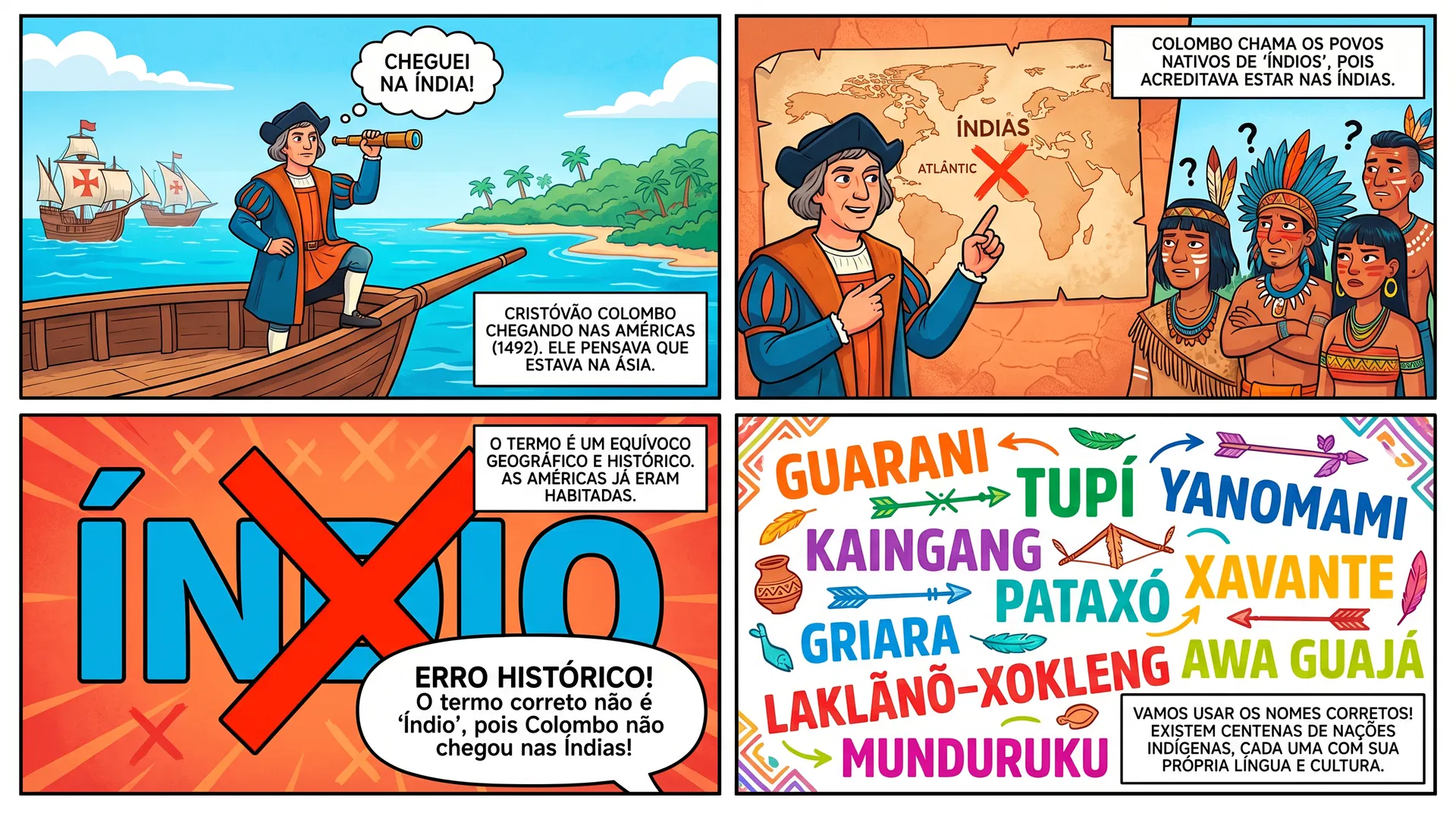 O Termo Índio - Um Equívoco Histórico