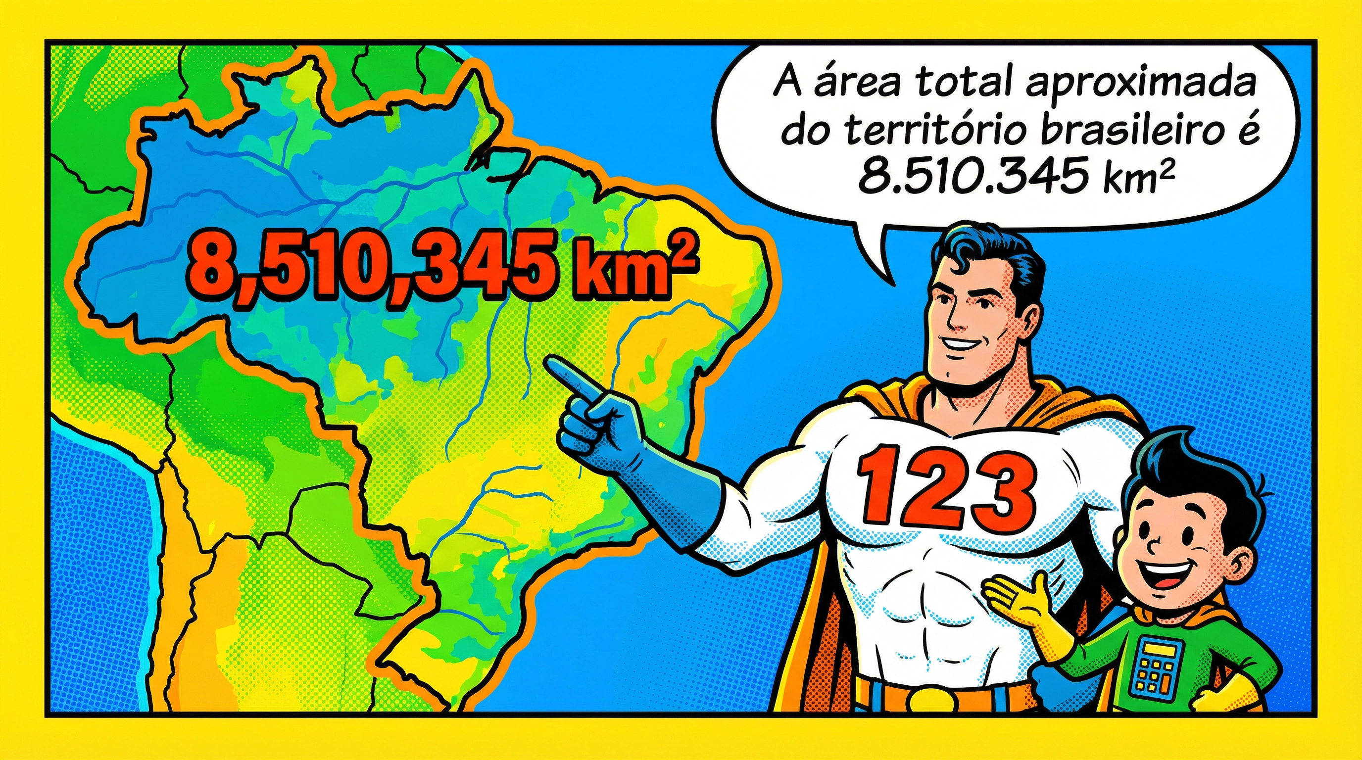 Área Total do Brasil