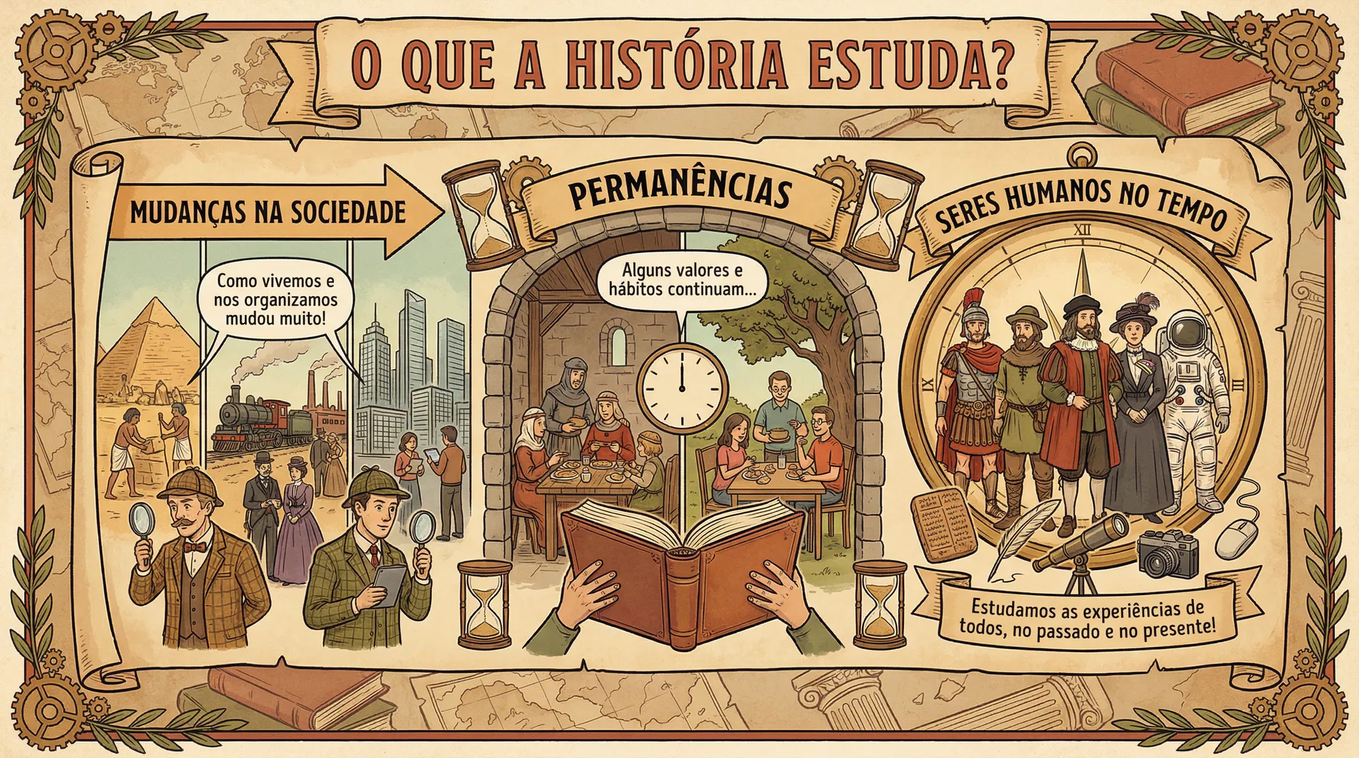 O que a História estuda?