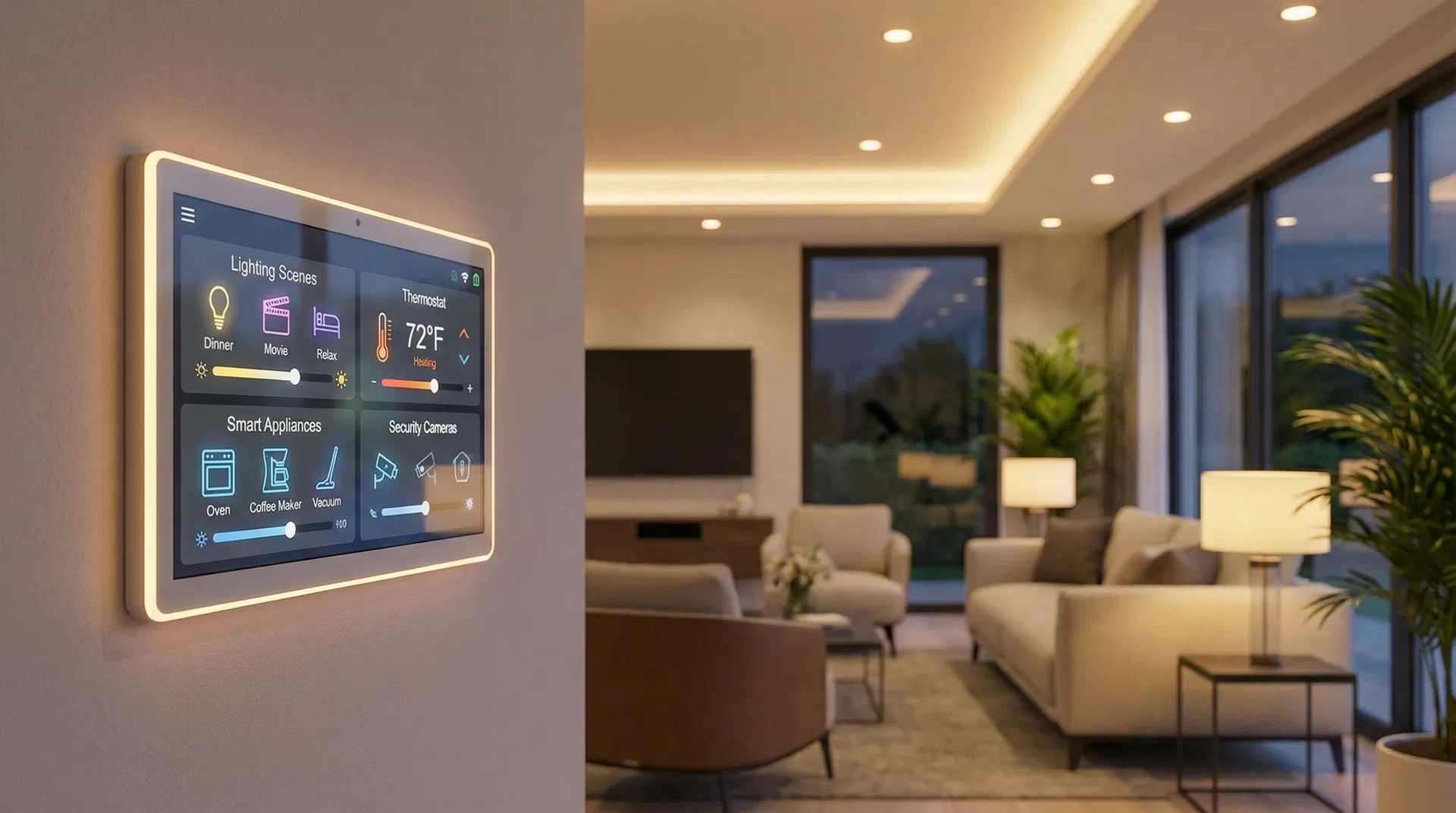 Smart Home Automation Control Panel