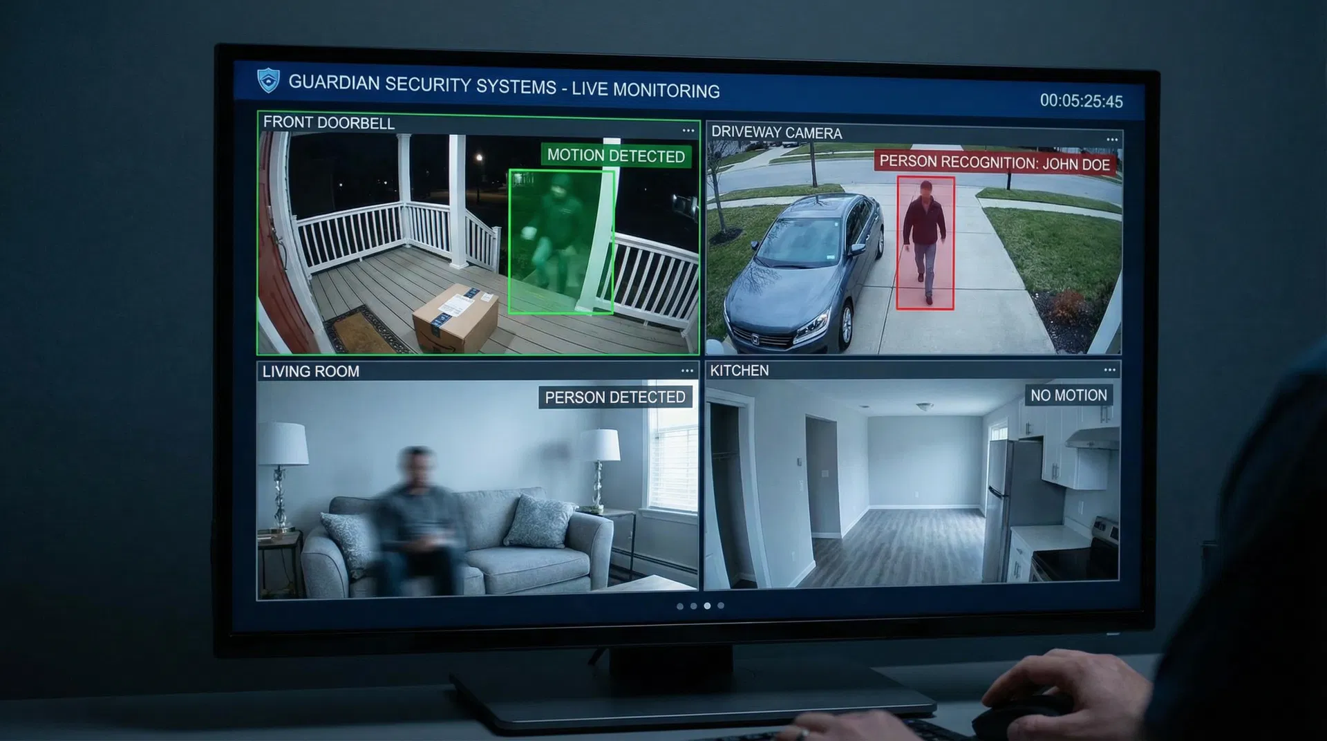 Multi-Camera Video Monitoring System