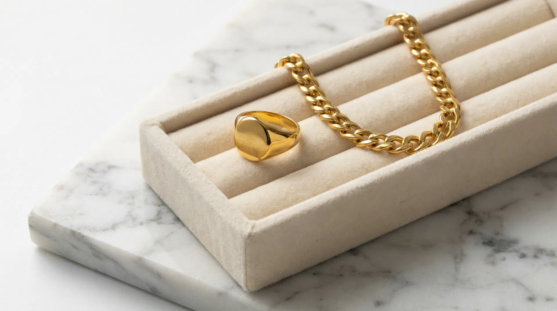 Gold Vermeil gold plating example